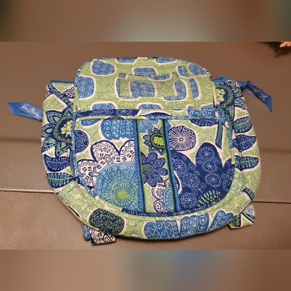 Vera Bradley Doodle Daisy Purse Retired Pattern EUC - Picture 2 of 8